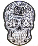 SUGAR SKULL PATCH (Sold by the piece)