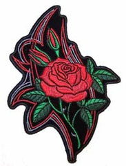 MIRROR ROSES PATCH (Sold by the piece)