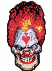 SPADE CLOWN HEAD PATCH (Sold by the piece)