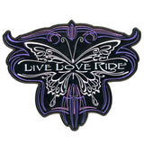 METALLIC BUTTERFLY 5 inch PATCH (Sold by the piece)