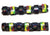 MAGNETIC HEMATITE PEACE POT LEAF BRACELETS (Sold by the dozen)