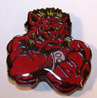RED PIG HAT / JACKET PIN (Sold by the piece)