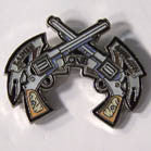 LADIES LOVE OUTLAWS HAT / JACKET PIN (Sold by the piece)