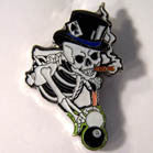 POOL SHOOTER HAT / JACKET PIN (Sold by the dozen)