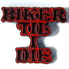BIKER TIL I DIE HAT / JACKET PIN (Sold by the piece) *- CLOSEOUT $1 EA