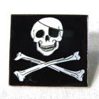 PIRATE HAT / JACKET PIN (Sold by the dozen)