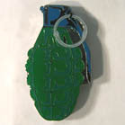 HAND GRENADE HAT / JACKET PIN  (Sold by the piece)