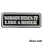 NOBODY RIDES IT HAT / JACKET PIN  (Sold by the piece)