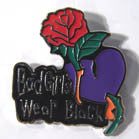 GRAB BAG of metal NOVELTY, BIKER, SAYINGS HAT / JACKET PIN  (Sold by the dozen ) * CLOSEOUT SALE 25 CENTS EA