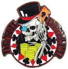 DEATH DEALER HAT / JACKET PIN (Sold by the dozen)