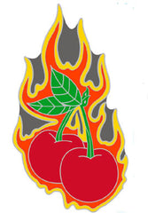 FIRE CHERRIES  / JACKET PIN (Sold by the piece)