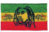 RASTA REGAE STRIPS DREADLOCKS EMBROIDERD 4in PATCH (Sold by the piece) * closeout 1.50 ea