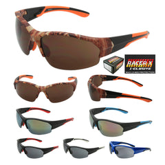 X-RACER RACING XX11 WRAP SUNGLASSES (Sold by the PIECE OR DOZEN )