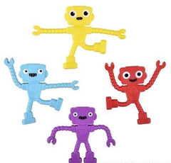 ROBOT MINI BENDABLES 2.25"  ASSORTMENT (sold by the dozen or bag of 48)