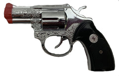 SILVER  SHOCKING PISTOL(Sold by the piece OR dozen )