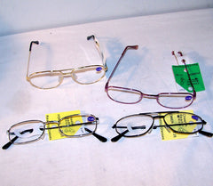 HIGH FASHION METAL FRAME READING GLASSES (Sold by the dozen)