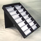 VERTICAL COVERED SUNGLASS TRAY (Sold by the piece)