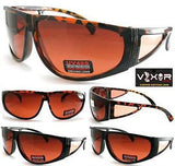 LARGE LENSES COBRA RACER BLUE BLOCKER DRIVING GLASSES ( sold by the piece )