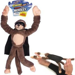 SCREAMING FLYING SLINGSHOT MONKEY TOY  (Sold by the piece)