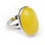 Agate stone adjustable metal silver rings (sold by the piece)