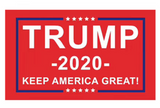 RED DONALD TRUMP 2020 TRUMP 3 X 5 AMERICAN FLAG ( sold by the piece )
