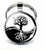YIN YANG KEYCHAINS *PICK STYLE* (sold by the piece or assorted  dozen)