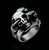 DRAGON CLAW SKULL STEEL  METAL BIKER RING (sold by the piece)