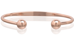 MAGNETIC CUFF w ball PURE COPPER BRACELET  (sold by the piece )