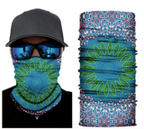 RAINBOW PAISLEY TAPESTRY  SEAMLESS BANDANA FACE COVER TUBE MULTIFUNCTION MASK WRAPS