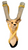 HAND CARVED WOODEN ANIMAL SLINGSHOTS (sold by the piece)