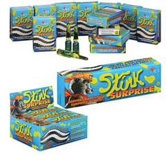 STINK SURPRISE SKUNK BOMBS IN GLASS VIALS (Sold by the piece or dozen)