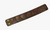THICK ENGRAVED SKULL BROWN LEATHER CUFF BRACELET(sold by the piece)