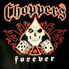 SKULL DICE CHOPPERS BLACK SHORT SLEEVE BIKER TEE-SHIRT (Sold by the piece)