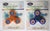 TWO TONE GLOW IN THE DARK FINGER FIDGET HAND FLIP SPINNERS ( sold by the dozen ) -* CLOSEOUT NOW ONLY 1.25 EA