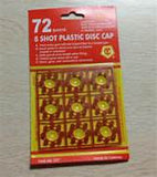 8 SHOT RING CAPS (Sold by the card OR DOZEN CARDS)