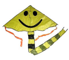 SMILE FACE KITES W STRING (Sold by the piece)  -* CLOSEOUT NOW ONLY $1.50 EA