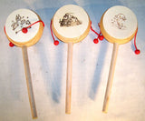 WOODEN CHINESE DRUMS (Sold by the each)