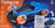 FUTURISTIC LIGHT UP SPINNING FLYING GULL WING DOOR CAR PLAYS MUSIC AND FLASHES (sold by the piece)