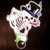 POOL SHOOTER LARGE 45 INCH WALL BANNER / FLAG -* CLOSEOUT NOW $2.95 EA