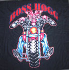 BOSS HOG PIG ON MOTORCYCLE 45 INCH WALL BANNER / FLAG  (Sold by the piece)-* CLOSEOUT ONLY 2.95 EA