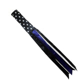 USA BLUE THIN LINE military 60 INCH WINDSOCK ( sold by the piece )
