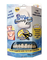 BLUE BOX TEMPORARY TOOTH INSTANT SMILE KIT ( sold by the piece )
