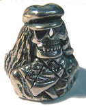 CIVAL WAR SOLDIER SKELETON BIKER RING (Sold by the piece) *- CLOSEOUT $ 3.75 EACH