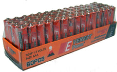 PACK OF 60 EXTRA HEAVY DUTY AAA BATTERIES ( sold by the pack of 60 batteries )