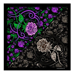 DELUXE TRIBAL ROSE BANDANA (Sold by the piece or dozen)