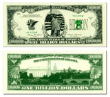 ONE BILLION FAKE  DOLLAR BILLS (Sold by the pad of 25 bills )