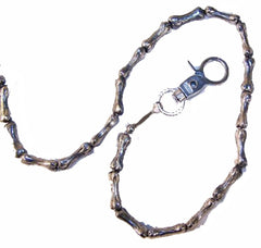 BONES HEAVY WALLET METAL 29 INCH CHAINS WITH CLIP (Sold by the piece) * CLOSEOUT NOW $ 2.50 EA
