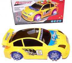BATTERY OPERATED BUMP AND GO RACE CAR ( sold by the piece or dozen )