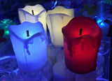 LIGHT UP DRIPPING WAX FAKE CANDLES ( Sold by the dozen )