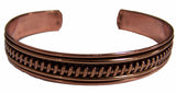 PURE COPPER CUFF BRACELET STYLE # SS (sold by the piece or dozen )